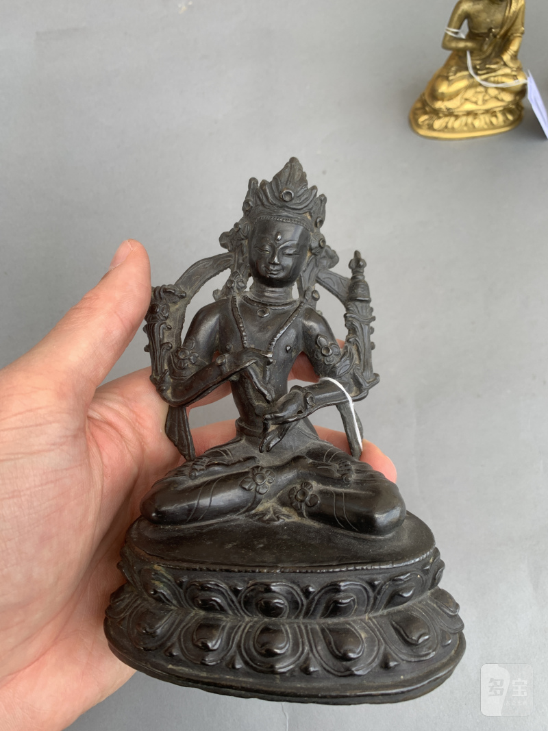 A BRONZE FIGURE OF VAJRASATTVA - 图6